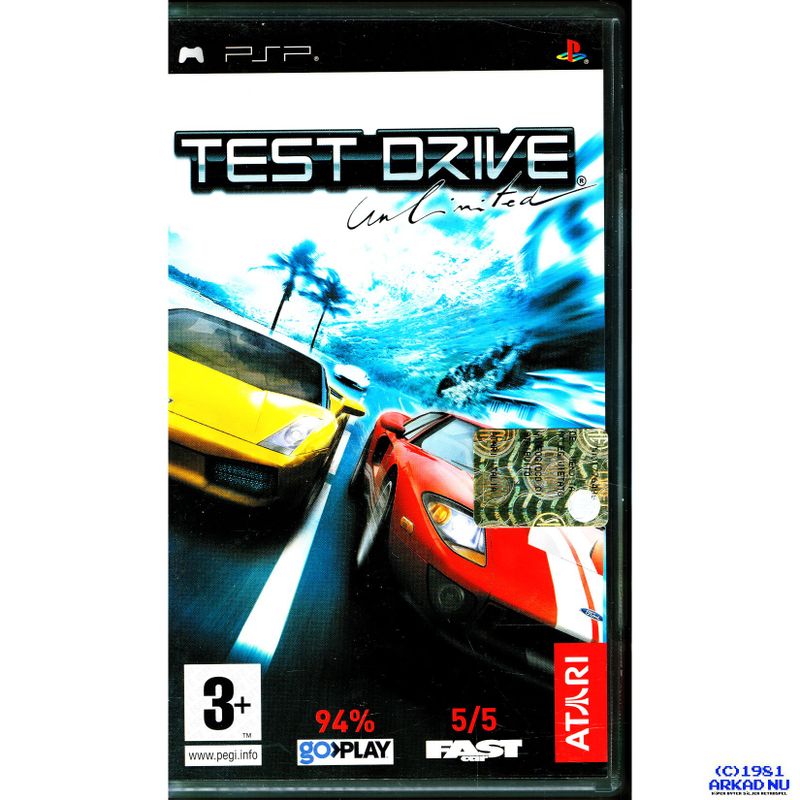 TEST DRIVE UNLIMITED PSP