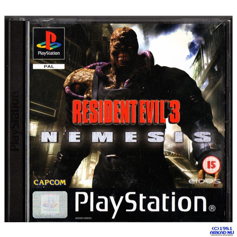 RESIDENT EVIL 3 NEMESIS PS1