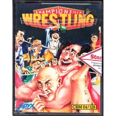 CHAMPIONSHIP WRESTLING C64 KASSETT