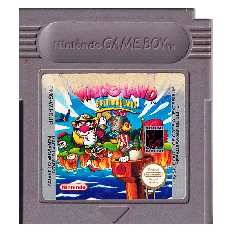 SUPER MARIO LAND 3 WARIO LAND GAMEBOY