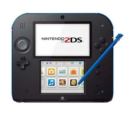 NINTENDO 2DS WHITE + RED SCN