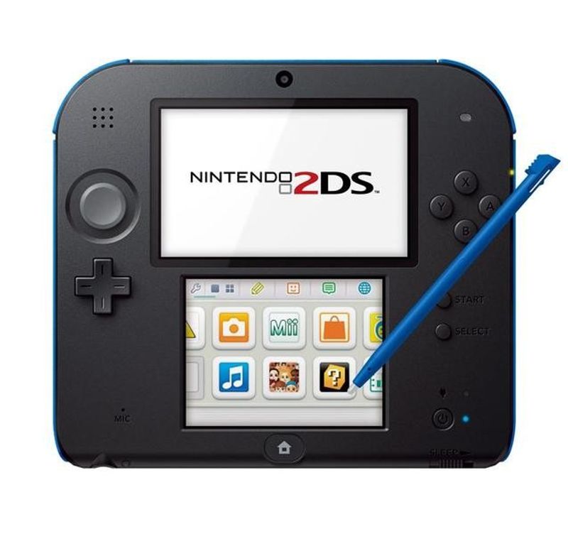 NINTENDO 2DS WHITE + RED SCN