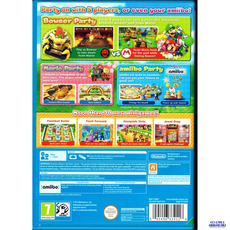 MARIO PARTY 10 WII U