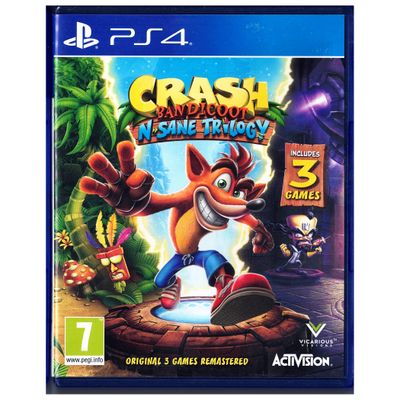 CRASH BANDICOOT N SANE TRILOGY PS4