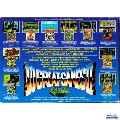 10 GREAT GAMES II C64