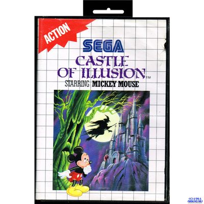 CASTLE OF ILLUSION STARRING MICKEY MOUSE MASTERSYSTEM