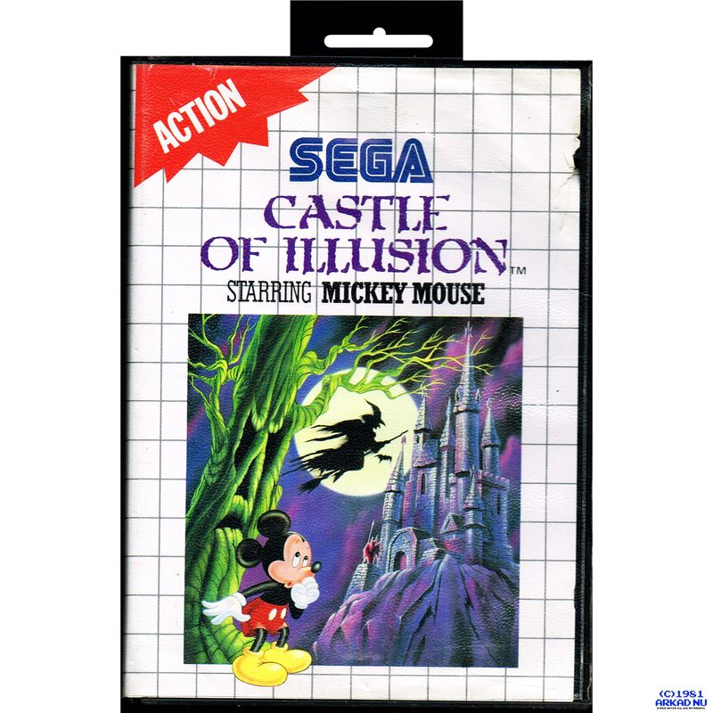CASTLE OF ILLUSION STARRING MICKEY MOUSE MASTERSYSTEM