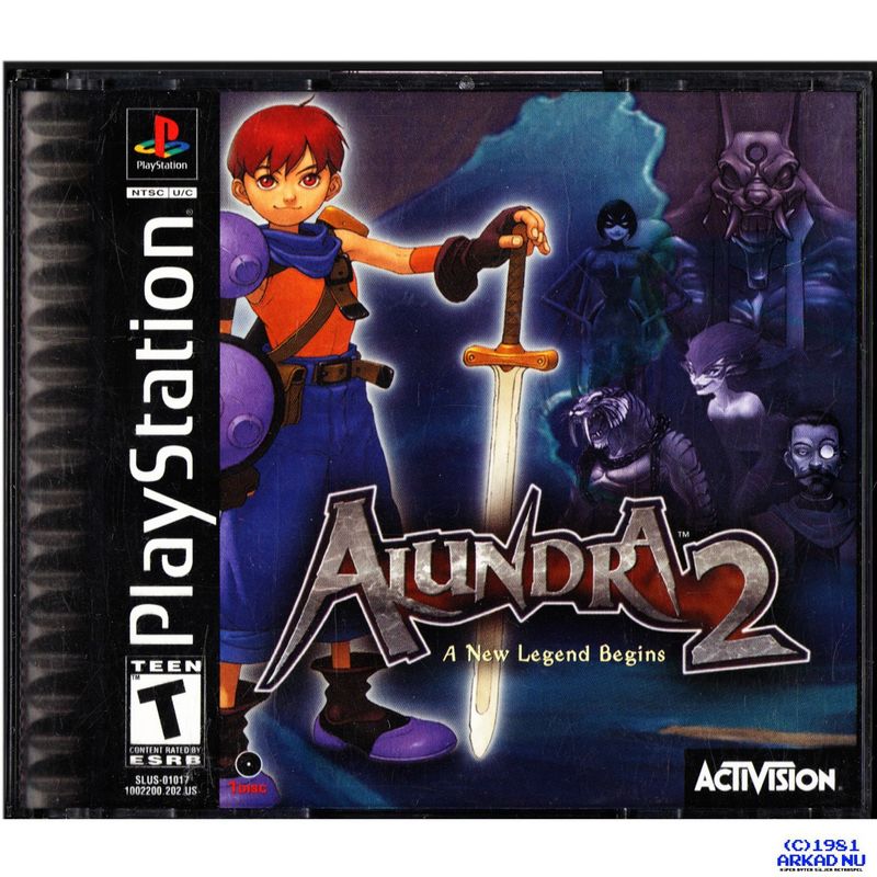 ALUNDRA 2 PS1 NTSC USA