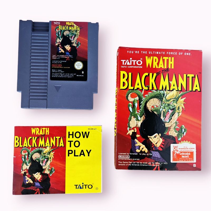 WRATH OF THE BLACK MANTA NES SCN