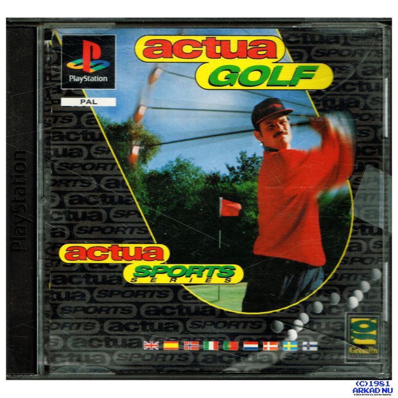 ACTUA GOLF PS1