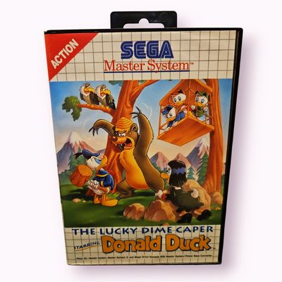 THE LUCKY DIME CAPER STARRING DONALD DUCK MASTERSYSTEM