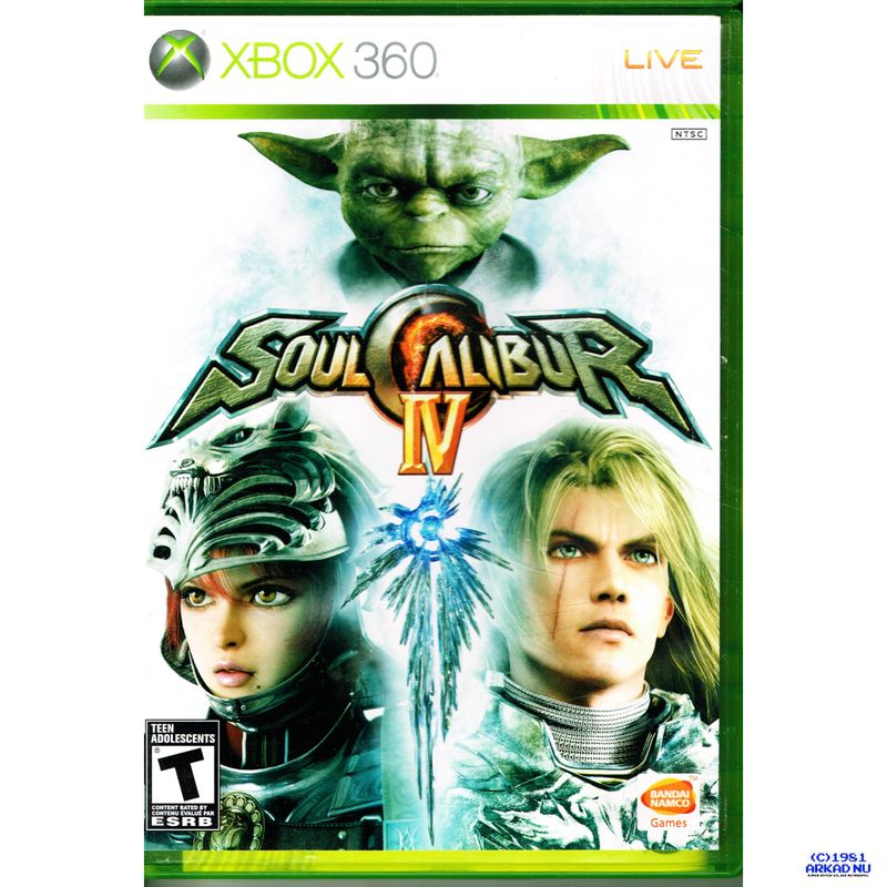 SOUL CALIBUR IV XBOX 360 NTSC USA