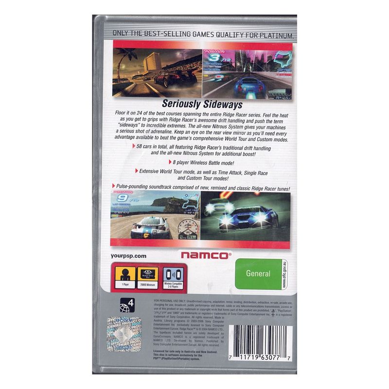 RIDGE RACER – Sony PSP