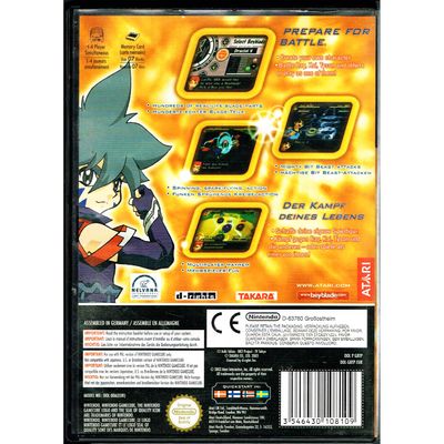 BEYBLADE VFORCE SUPER TOURNAMENT BATTLE GAMECUBE