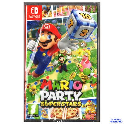 MARIO PARTY SUPERSTARS SWITCH TRASIG BOX