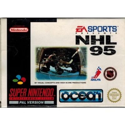 NHL 95 SNES SCN