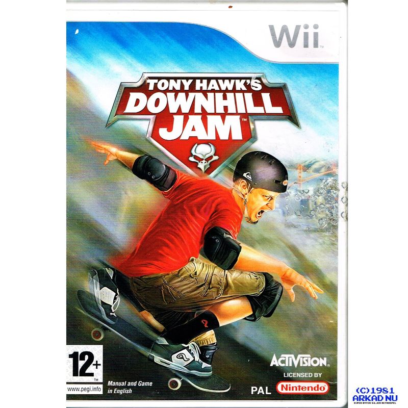 TONY HAWKS DOWNHILL JAM WII