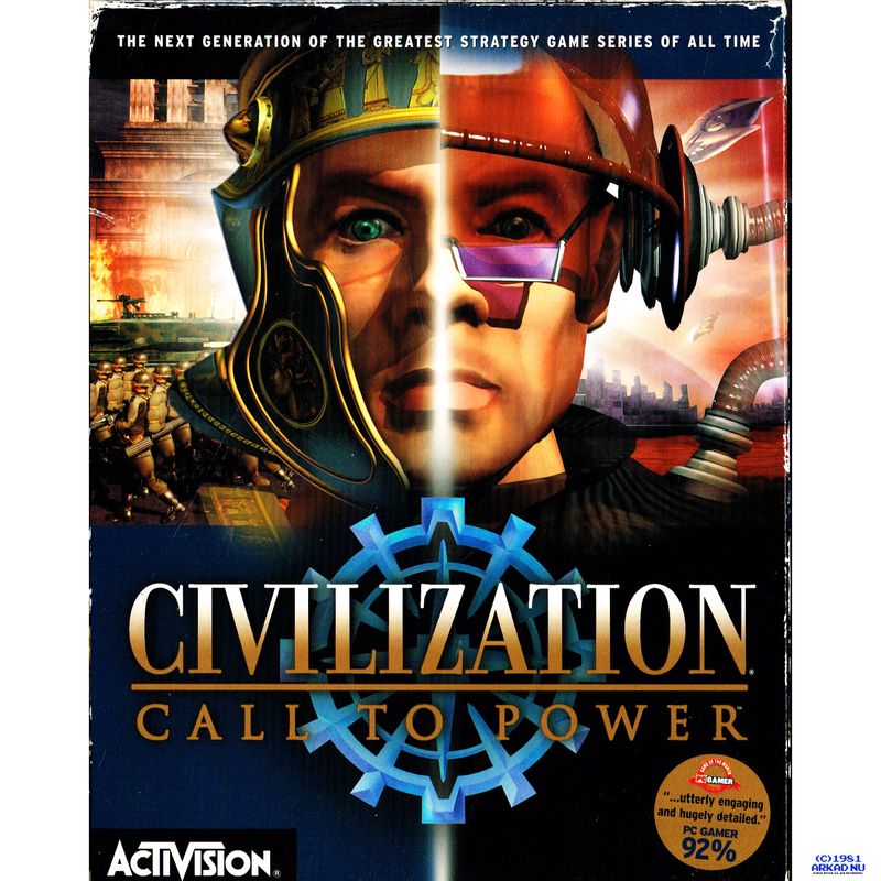 CIVILIZATION CALL TO POWER PC BIGBOX