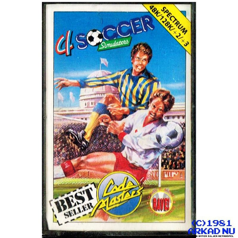 4 SOCCER SIMULATOR ZX SPECTRUM