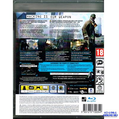 WATCHDOGS SPECIAL EDITION PS3