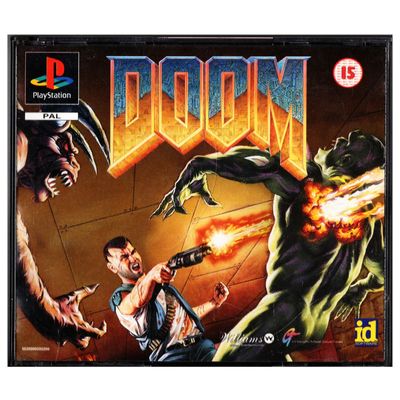 DOOM PS1 BIG BOX