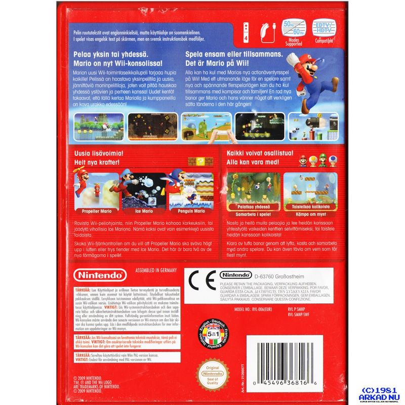 NEW SUPER MARIO BROS WII