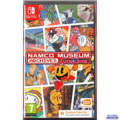 NAMCO MUSEUM ARCHIVES VOLUME 1 SWITCH NEDLADDNINGSKOD