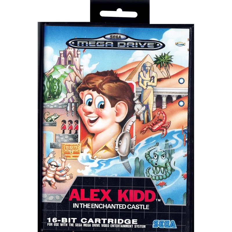 ALEX KIDD IN THE ENCHANTED CASTLE MEGADRIVE