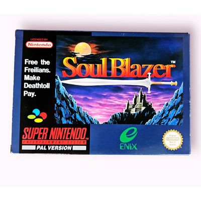 SOUL BLAZER SNES SCN