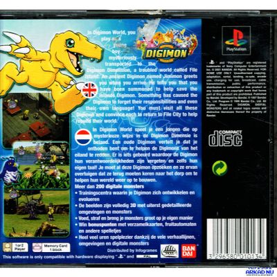 DIGIMON WORLD PS1