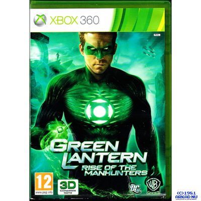 GREEN LANTERN RISE OF THE MANHUNTERS XBOX 360