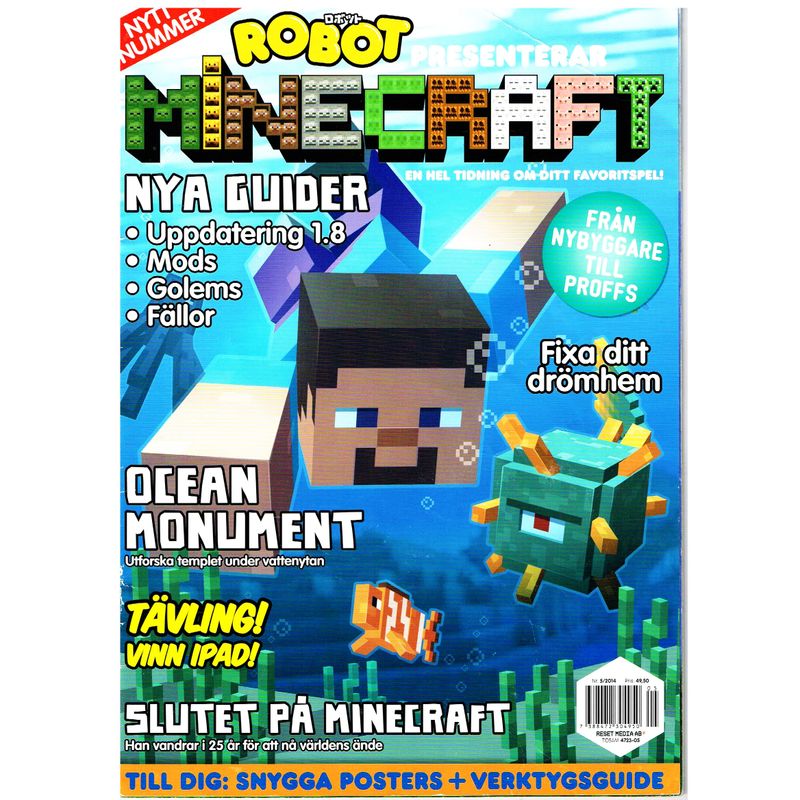 ROBOT PRESENTERAR MINECRAFT NR 5 2014