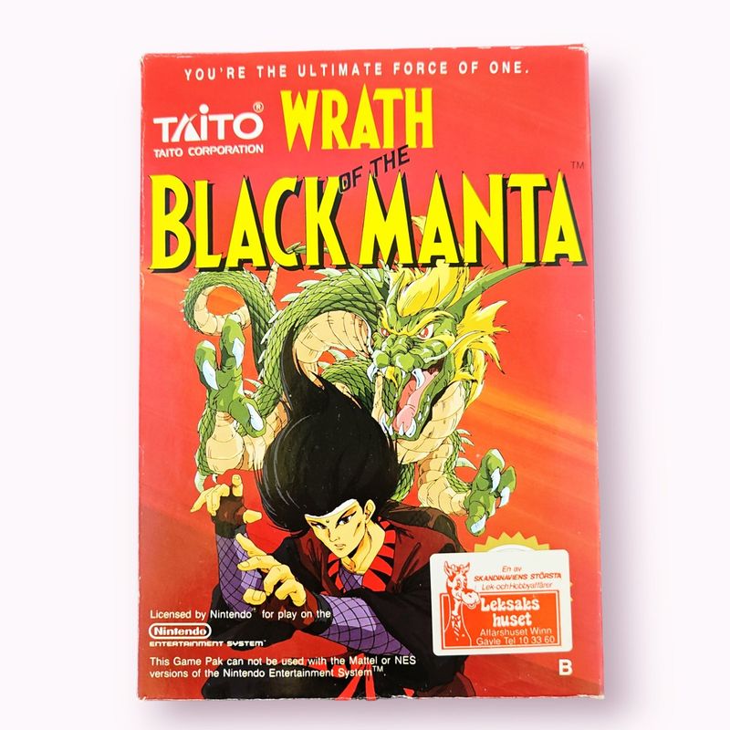 WRATH OF THE BLACK MANTA NES SCN