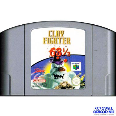 CLAY FIGHTER 63 1/3 N64