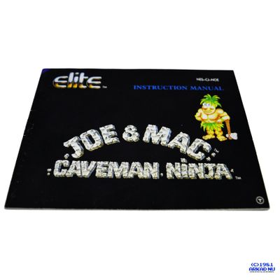 JOE & MAC CAVEMAN NINJA NES