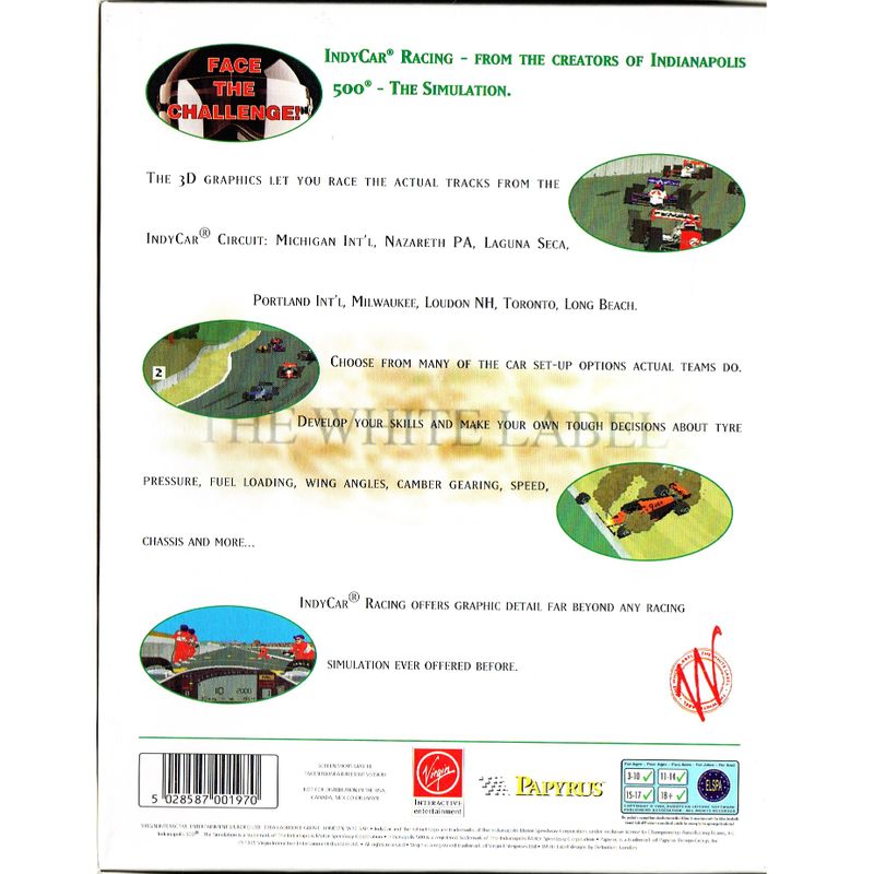 INDYCAR RACING PC BIGBOX