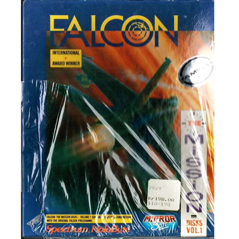 FALCON THE MISSION DISKS VOL 1 AMIGA