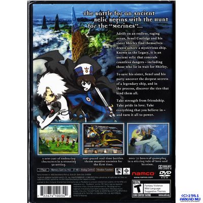 TALES OF LEGENDIA PS2 NTSC USA