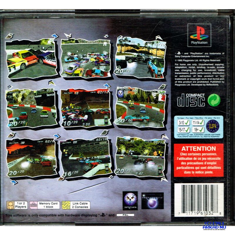 DESTRUCTION DERBY PS1