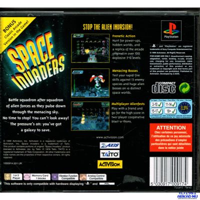 SPACE INVADERS PS1