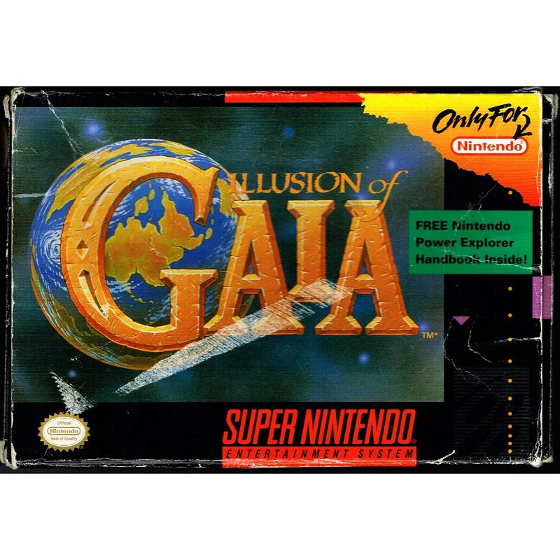 ILLUSION OF GAIA SNES USA