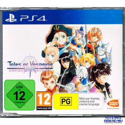 TALES OF VESPERIA DEFINITIVE EDITION PROMO PS4