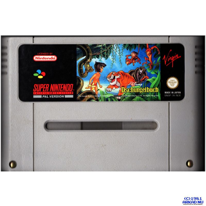 DSCHUNGELBUCH THE JUNGLE BOOK SNES