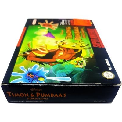 TIMON & PUMBAA'S JUNGLE GAMES SNES