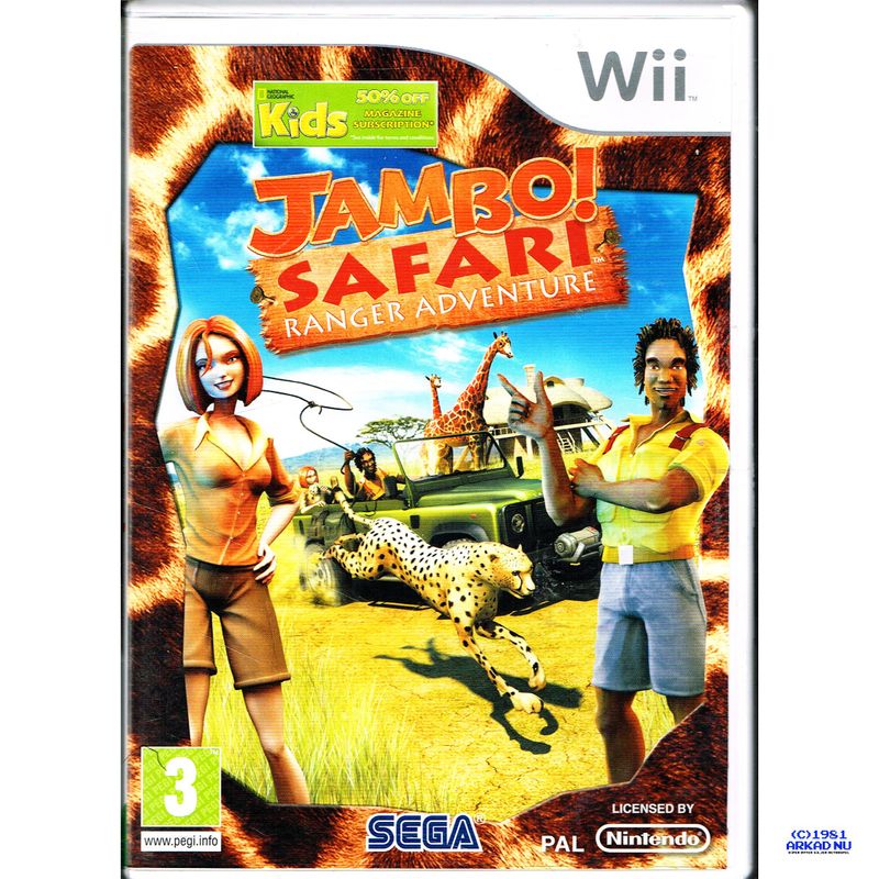 JAMBO SAFARI RANGER ADVENTURE WII