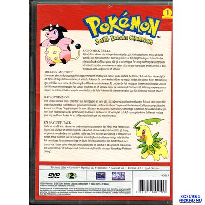 POKEMON JOHTO LEAGUE CHAMPIONS HUR GÅR DET I GOLDENROD? DVD