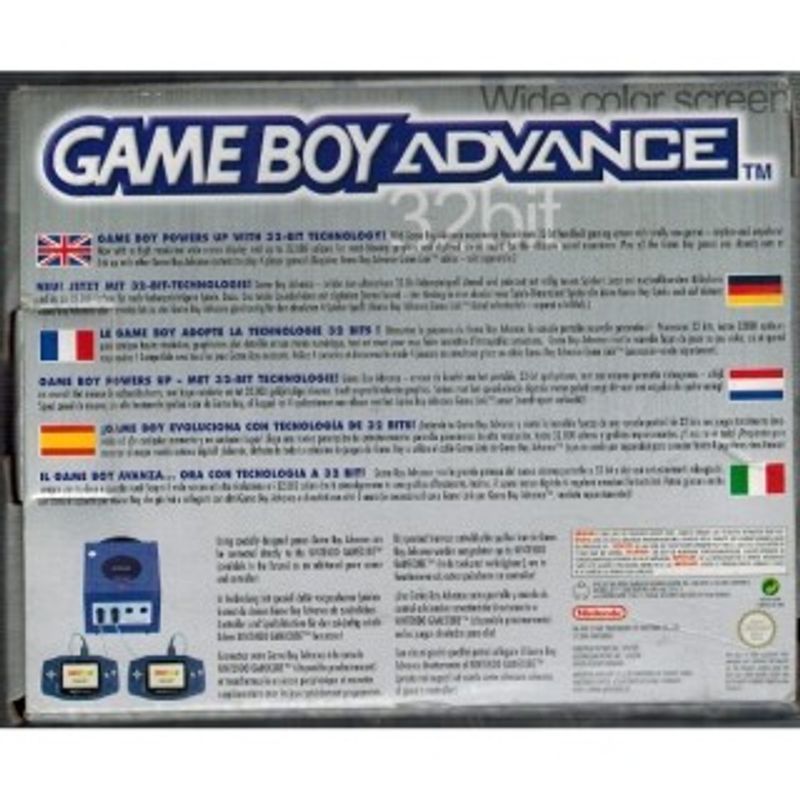 GAMEBOY ADVANCE WHITE BASENHET