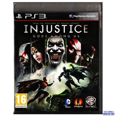 INJUSTICE GODS AMONG US PS3