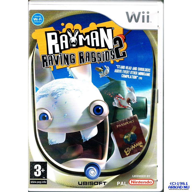 RAYMAN RAVING RABBIDS 2 WII