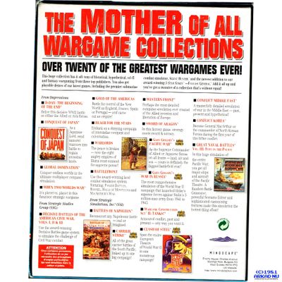 TWENTY WARGAME CLASSICS PC BIGBOX